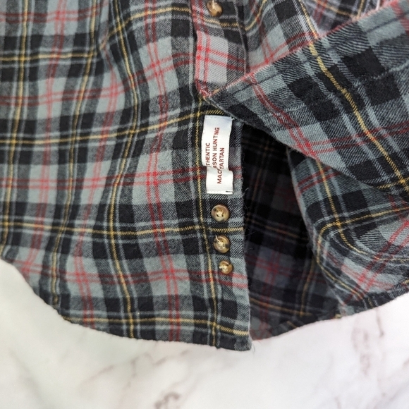 Pendleton Shirt Men Medium Wool Button Down Plaid Vtg Macpherson Hunting Tartan - Picture 8 of 11